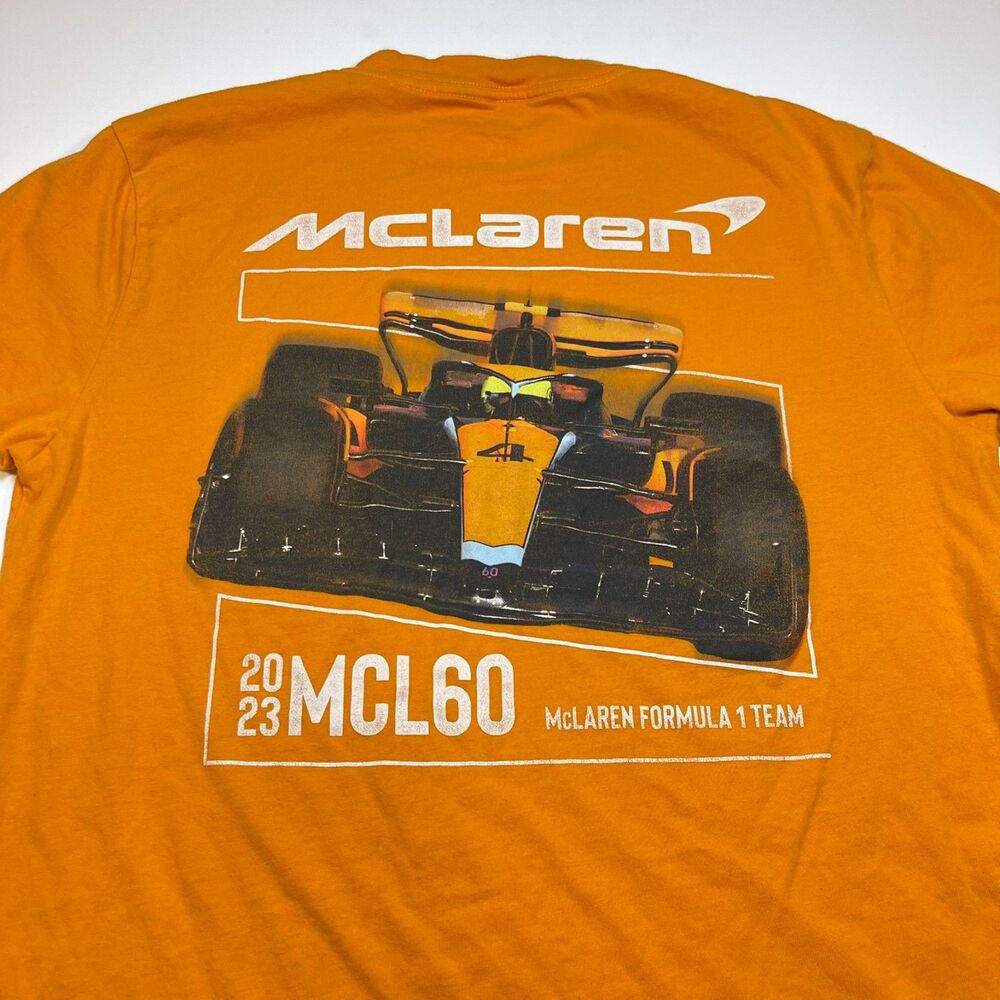 MCLAREN Formula 1 Team F1 RACING Hollister T SHIRT Sz Mens S Authentic